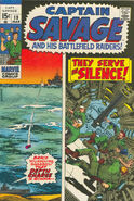Captain Savage #19 "They Serve In Silence" (March, 1970)