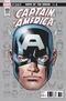 Captain America Vol 9 695 Legacy Headshot Variant