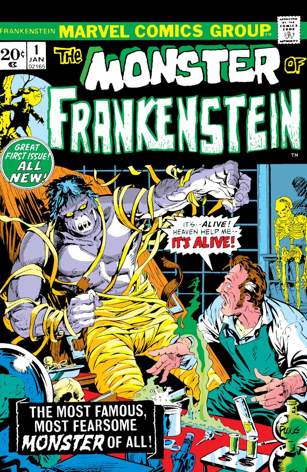 Frankenstein Vol 1 1 Marvel Database Fandom 