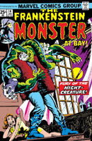 Frankenstein #14 "Fury of the Night-Creature!" Release date: October 3, 1974 Cover date: January, 1975