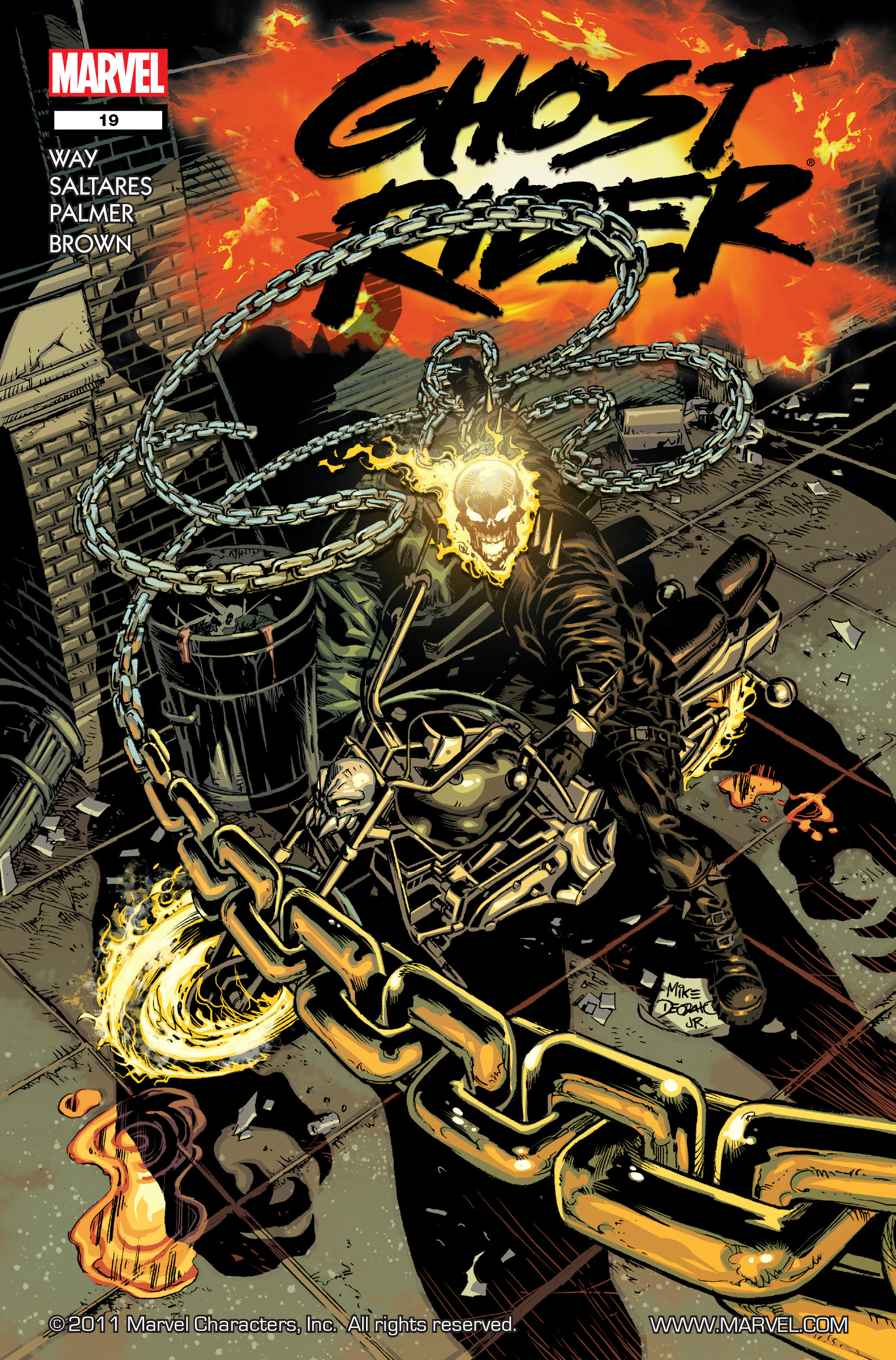 JUL220903 - GHOST RIDER #6 (RES) - Previews World