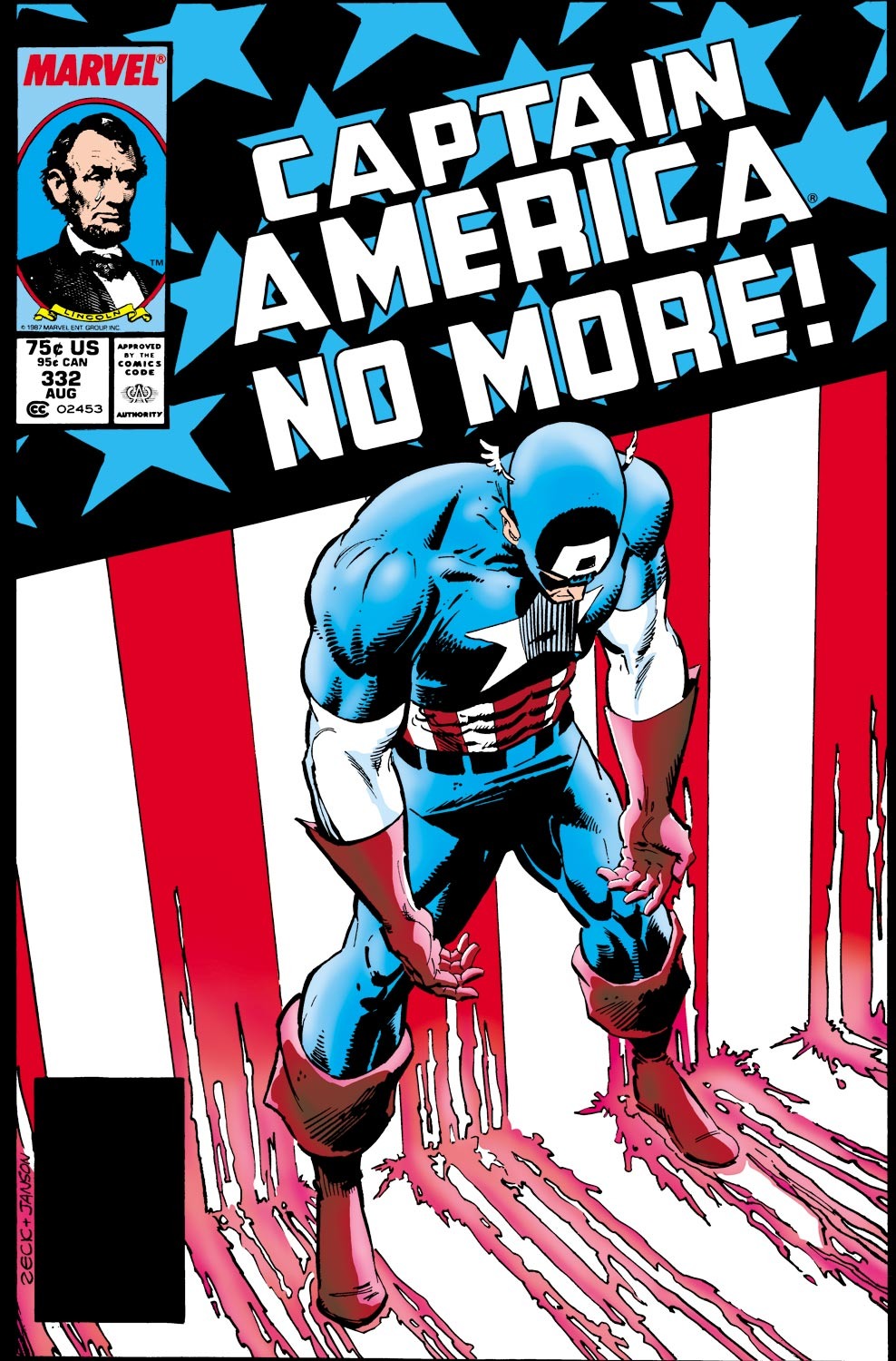 Captain America Vol 1 332 | Marvel Database | Fandom Captain America Vol 1 332 | Marvel Database | Fandom