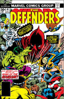 Defenders #40 "Love, Anarchy, and Oh Yes... the Assassin!" Release date: July 20, 1976 Cover date: October, 1976