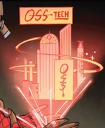 OSS Tech Home to Iron G.W.E.N. (Earth-97279)