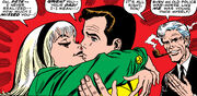 Peter Parker (Earth-616) first kiss with Gwen Stacy from Amazing Spider-Man Vol 1 59