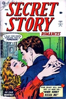 Secret Story Romances #3 Release date: October 23, 1953 Cover date: January, 1954
