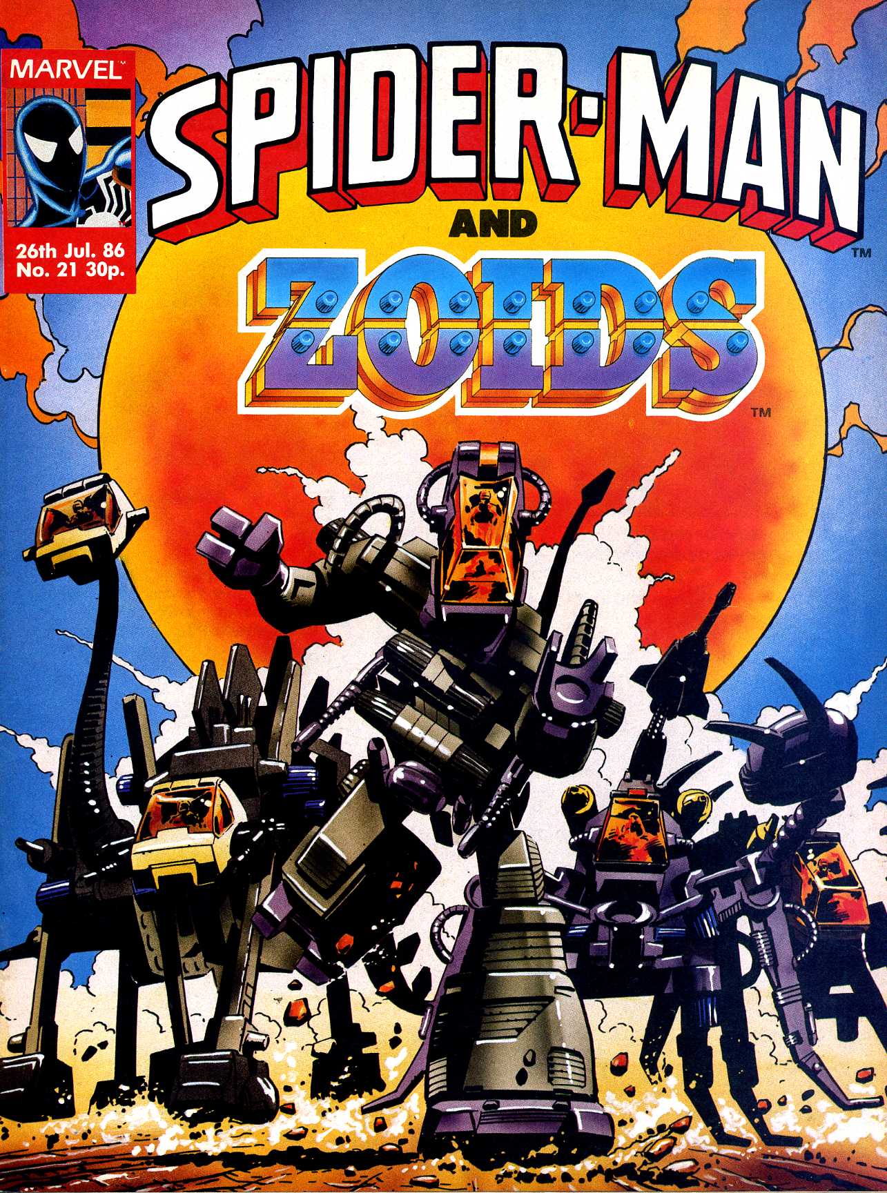 Spider-Man and Zoids Vol 1 21 | Marvel Database | Fandom