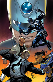 Ultimate Black Panther Vol 1 2 Caselli Second Printing Variant