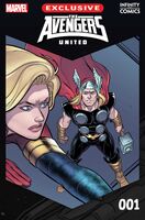 Avengers United Infinity Comic #1 "Chapter One Death From Above (Part One)" Release date: October 12, 2023 Cover date: October, 2023