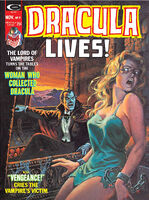 Dracula Lives #9 "How to Ward Off Vampires" Release date: September 3, 1974 Cover date: November, 1974