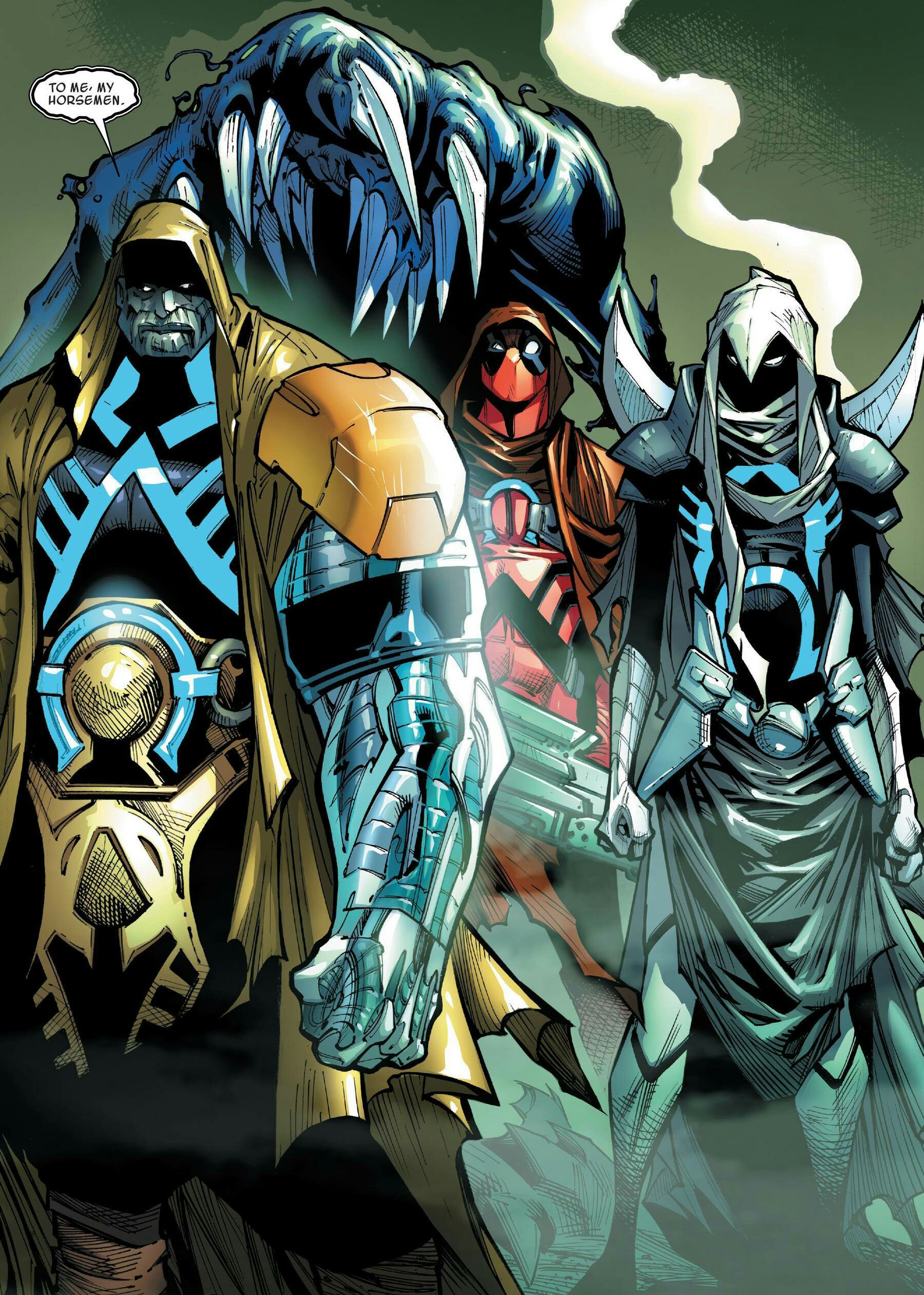 four horsemen of the apocalypse marvel