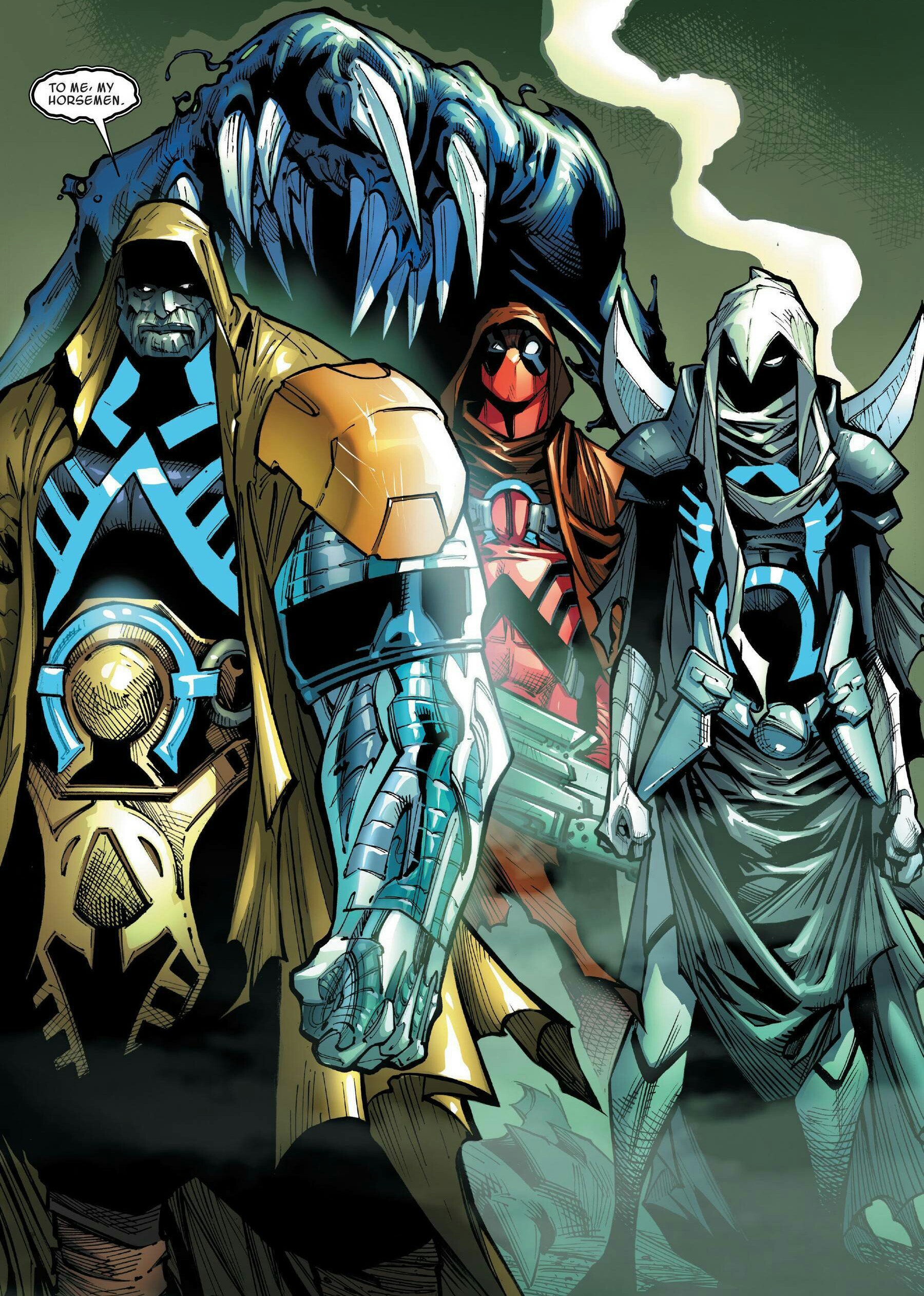 Horsemen of Apocalypse (Earth-16558) | Marvel Database | Fandom