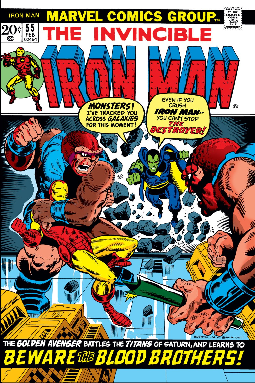 Iron Man Vol 1 55 Marvel Database Fandom