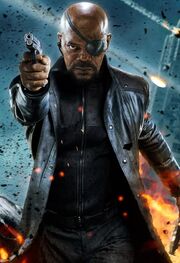 Nicholas Fury (Earth-199999) from Marvel's The Avengers Wallpaper 0001