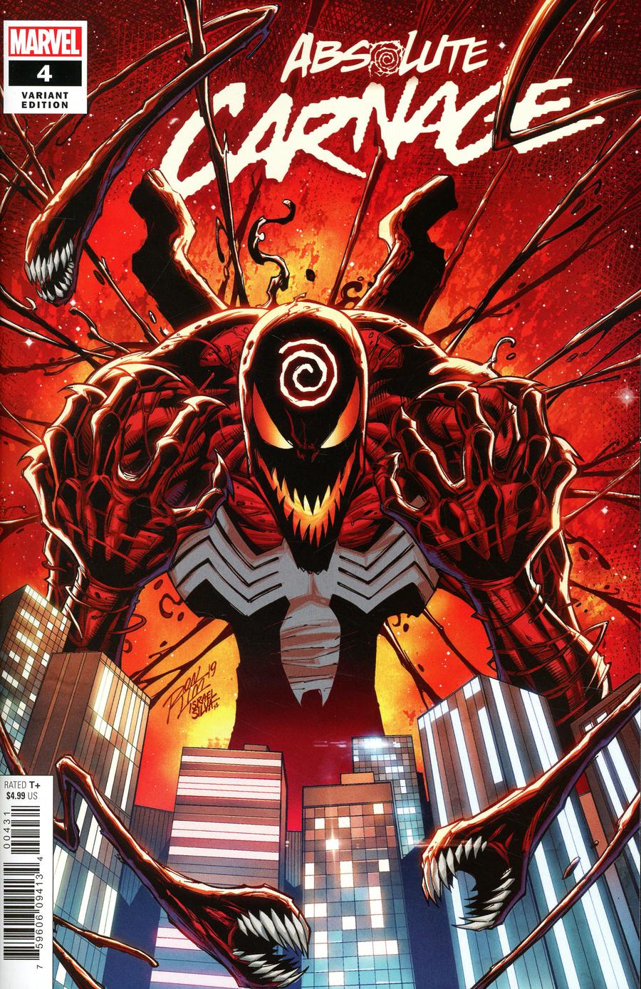 J08J Absolute Carnage #4 Donny Cates main first 1st MARVEL 2019 VF+/NM J08J Absolute Carnage #4 Donny Cates main first 1st MARVEL 2019 VF+/NM