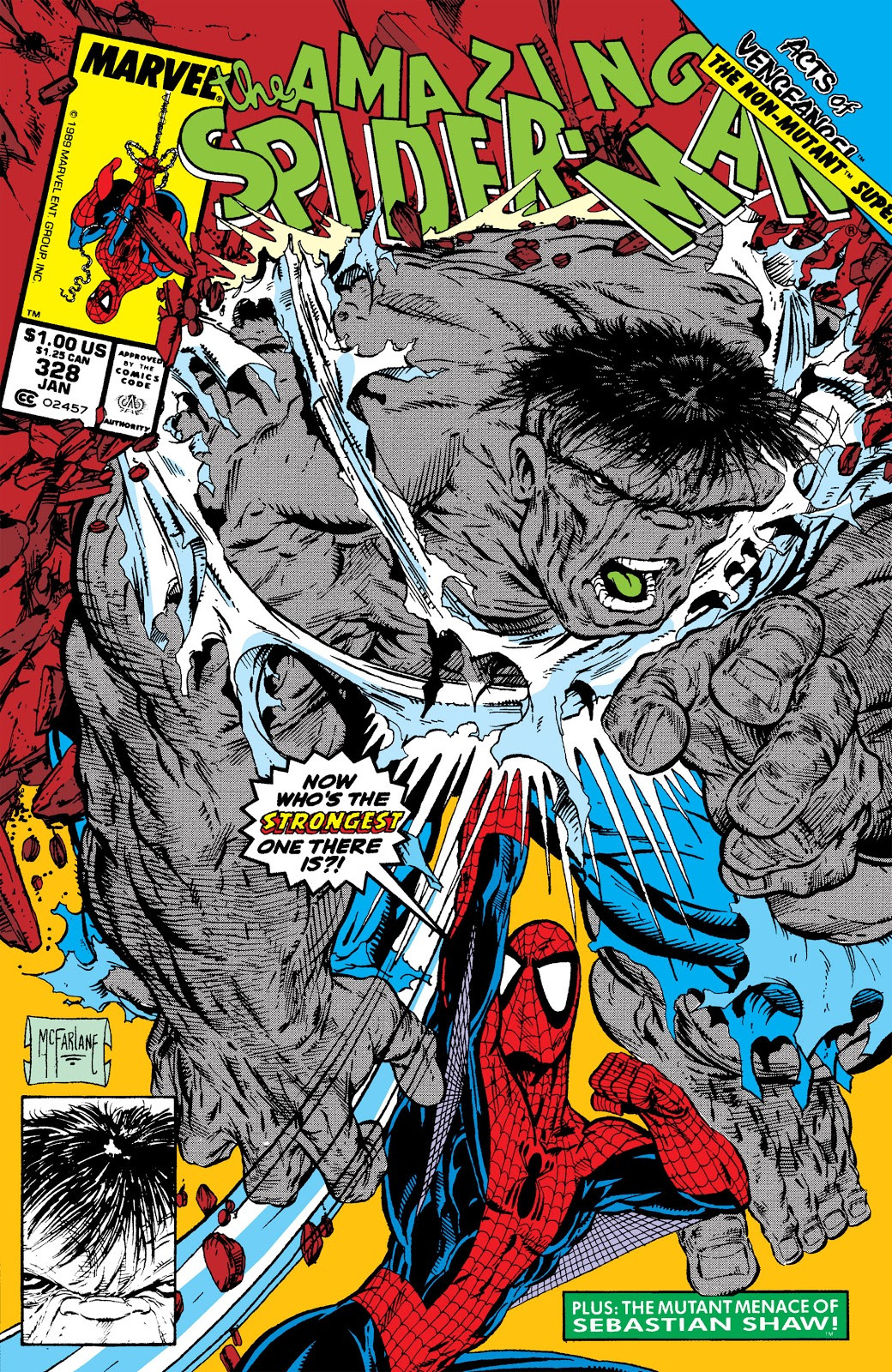Amazing Spider-Man #313 Marvel Comics 1963 Series Todd McFarlane 9.2 Near Mint 