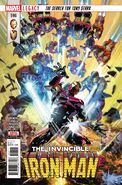 Invincible Iron Man #596 "The Search for Tony Stark: Part Four" (January, 2018)