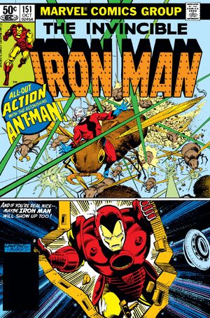 Iron Man Vol 1 151 Marvel Database Fandom Iron Man Vol 1 151 Marvel Database Fandom