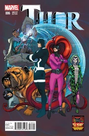 Thor Vol 4 6 50 Years of Inhumans Variant