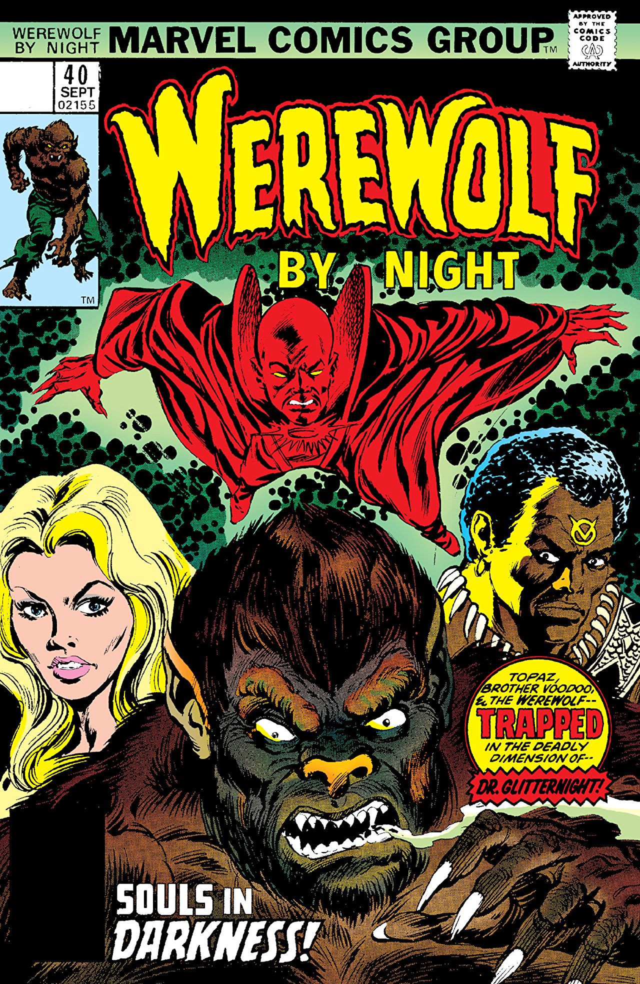 Werewolf by Night Vol 1 4  Marvel comic books, Comic books, Comics