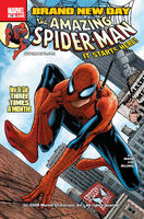 Amazing Spider-Man #546 "Brand New Day" Release date: January 9, 2008 Cover date: February, 2008