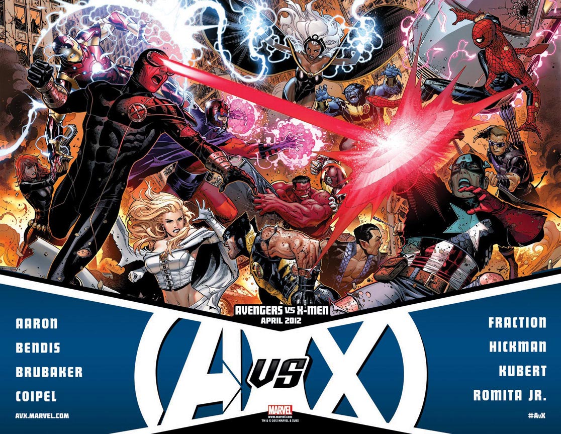 Avengers vs X-Men #9A Cheung Variant VF 2012 Stock Image