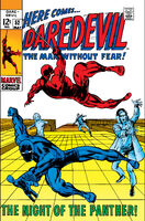 Daredevil #52 "The Night of the Panther!" Release date: March 11, 1969 Cover date: May, 1969