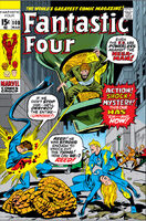 Fantastic Four #108 "The Monstrous Mystery of the Nega-Man!" Cover date: March, 1971
