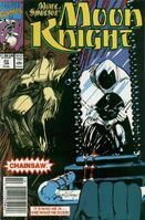 Marc Spector: Moon Knight #22 "The Hate Factory" Release date: November 27, 1990 Cover date: January, 1991
