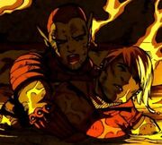 William Kaplan (Earth-616) and Theodore Altman (Earth-616) from Secret Invasion Runaways Young Avengers Vol 1 1 001
