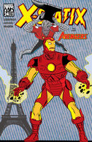 X-Statix #24 "The Good and the Famous (Part 6): Mr. Sensitive Vs. Iron Man" Release date: June 30, 2004 Cover date: August, 2004