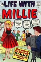 Life With Millie #17 "Millie Dyes For Them!" Release date: April 3, 1962 Cover date: June, 1962