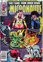 Micronauts #14 "A Hot Time on the Old World!" Release date: November 13, 1979 Cover date: February, 1980