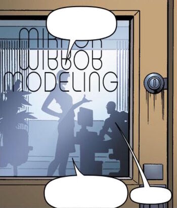 Mirror Modeling (Earth-616) from G.L.A. Vol 1 2