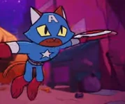Captain Americat (Steven Mouser) Marvel Battleworld (Earth-TRN896)