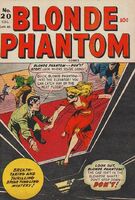 Blonde Phantom Comics #20 "Laughter on Judgement Day!" Release date: August 8, 1948 Cover date: November, 1948