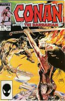 Conan the Barbarian #164 "The Jeweled Sword of Tem" Release date: August 7, 1984 Cover date: November, 1984