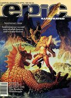 Epic Illustrated #5 "Almuric: Conclusion" Release date: February 17, 1981 Cover date: April, 1981