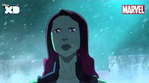 Guardians of The Galaxy Gamora Part 1 Official Disney XD UK