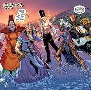 With Horsemen of Salvation From Uncanny X-Men (Vol. 5) #10