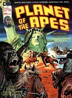 Planet of the Apes #7 "Beneath the Planet of the Apes" Release date: February 18, 1975 Cover date: April, 1975