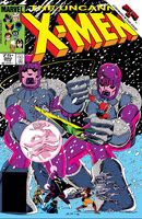 Uncanny X-Men #202 "X-Men... I've Gone To Kill -- The Beyonder!" Release date: November 5, 1985 Cover date: February, 1986