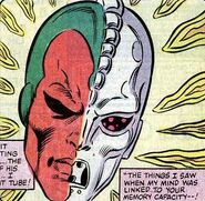 Vision's brein verbonden met ISAAC (Avengers -251)