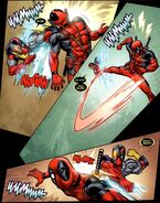 Battling Evil Deadpool From Deadpool (Vol. 4) #49
