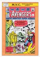 Avengers Vol 1 1 from Marvel Universe Cards Series I 0001