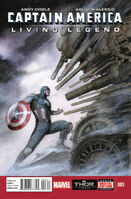 Captain America: Living Legend #3 Release date: November 13, 2013 Cover date: January, 2014