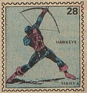 Hawkeye Marvel Value Stamp