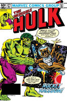 Incredible Hulk #271 "Now Somewhere In the Black Holes of Sirius Major There Lived a Young Boy Name of Rocket Raccoon!" Release date: February 9, 1982 Cover date: May, 1982