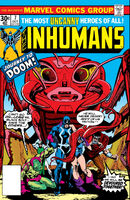 Inhumans #7 "A Trip to the Doom!" Release date: July 13, 1976 Cover date: October, 1976