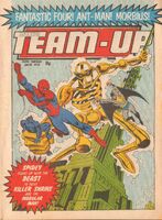 Marvel Team-Up (UK) #20 "Earth 33⅓" Release date: January 28, 1981 Cover date: January, 1981